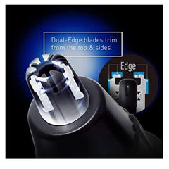 PANASONIC Nose and Ear Hair Trimmer with Vortex Cleaning System