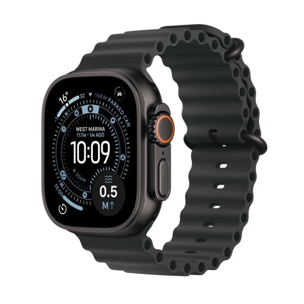 Apple Watch Ultra 3 Gps + Cellular 49Mm Black Titanium Case With Black Ocean Band