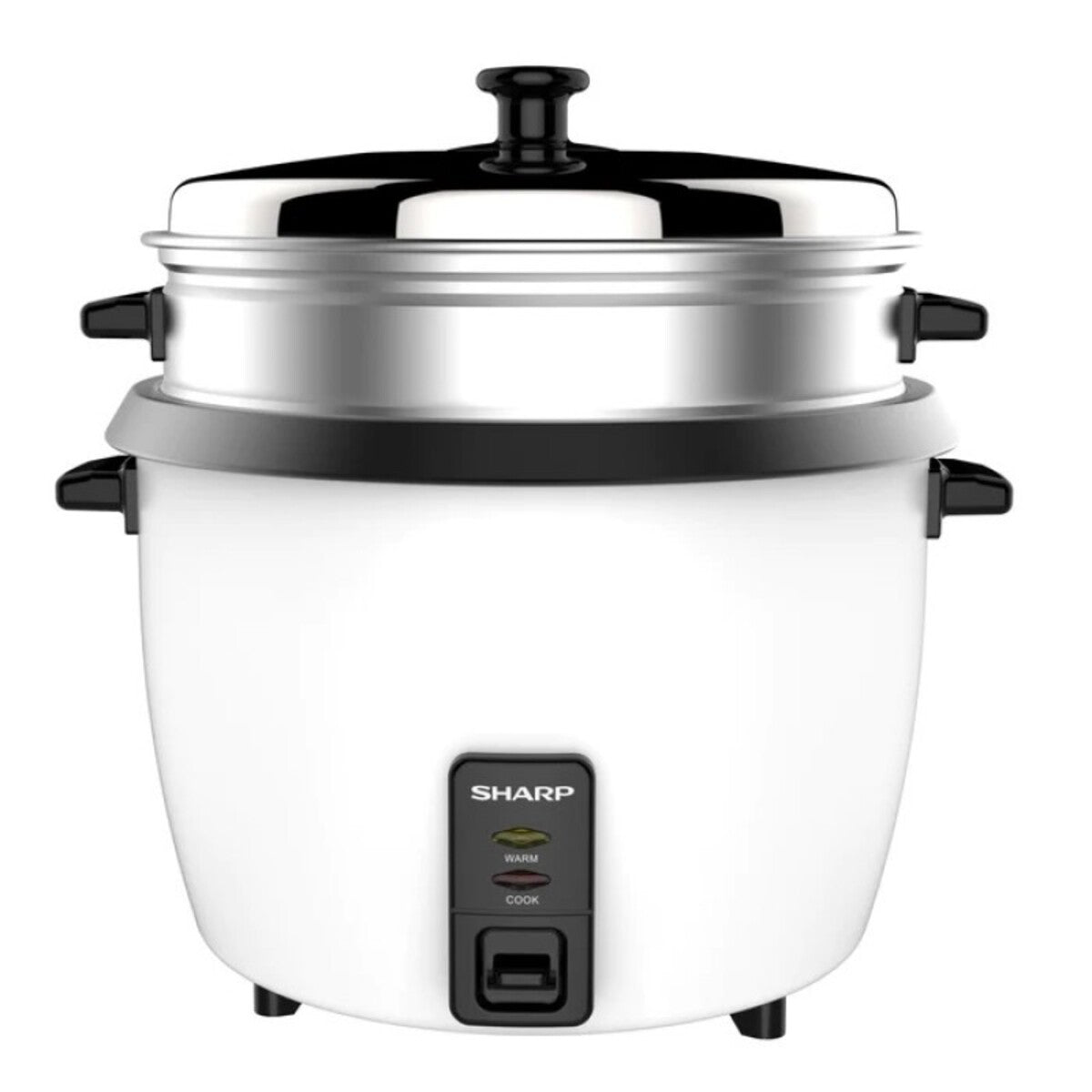 SHARP Rice Cooker 900 Watt, White