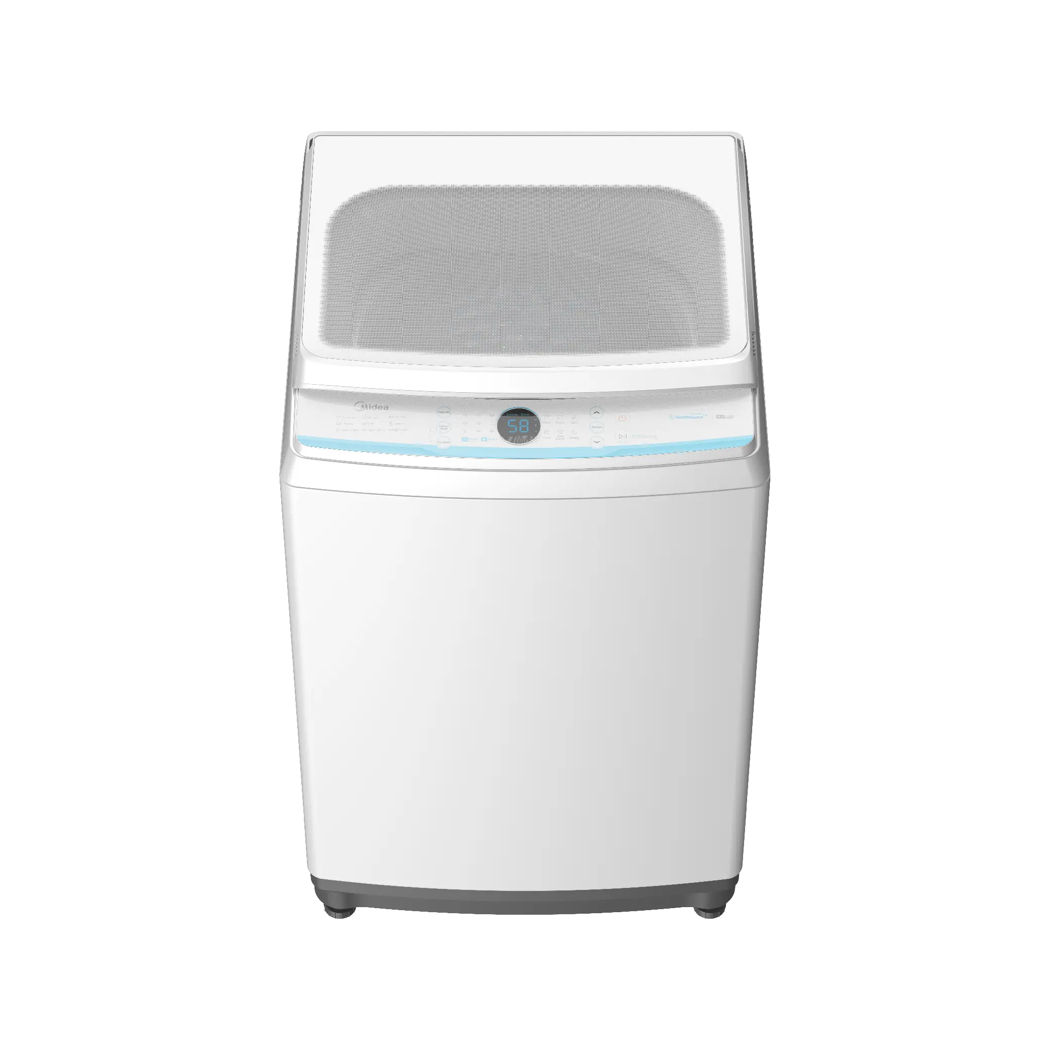 غسالة ميديا ​​ذات التحميل العلوي سعة 13 كجم، لون أبيض