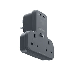 RAVPower RP-PC1065 GaN 45W Power Outlet Extender with 2 AC Outlets and 2 USB C
