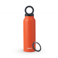 RINGO  WATER BOTTLE 32 OZ  SCREW LID / BOOSTER RING ,ORANGE
