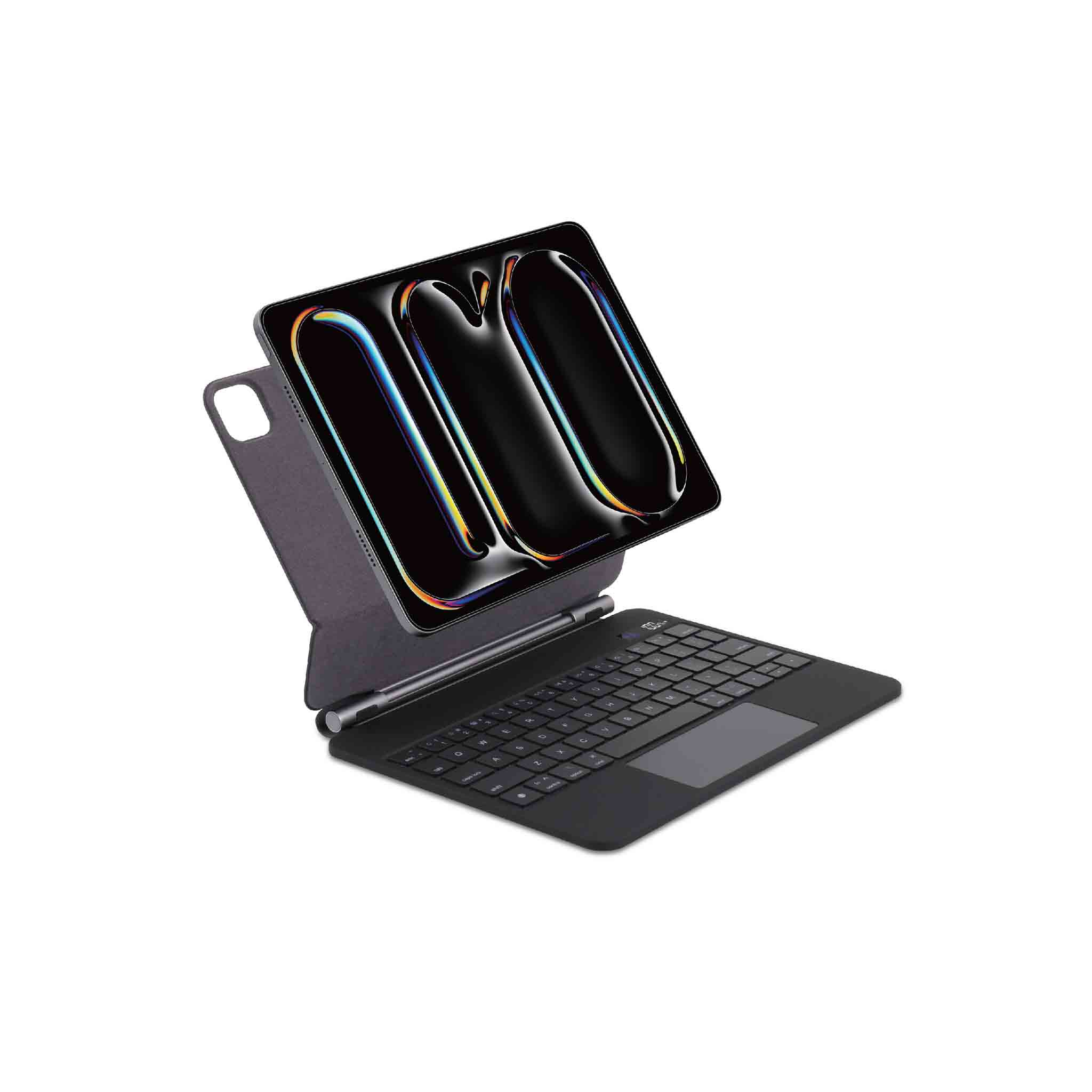 SIA MagKeyboard Magnetic Keyboard 6 lines layout for ipad pro 13" 2024 with Pencil holder -black AR/ENG