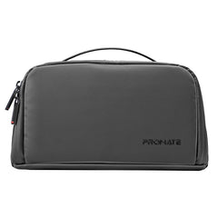 Promate Travel Aceesories Organizer with Multiple Compartments & Large Capacity ,Black