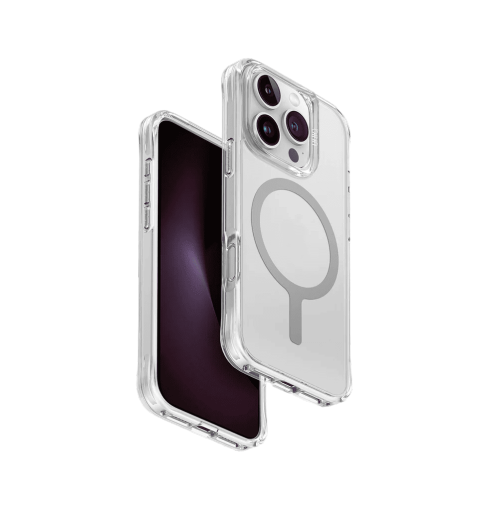 UNIQ HYBRID IPHONE 16 PRO (2024) 6.3 MAGCLICK CHARGING LIFEPRO XTREME (AF) - DOVE (FROST CLEAR)