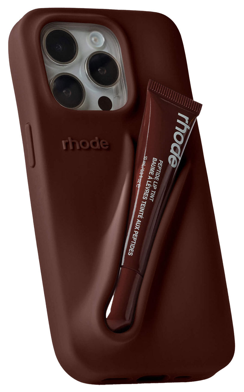rhode Fall Lip Case iPhone 15 Pro Max - Espresso (Without Lip Tint)