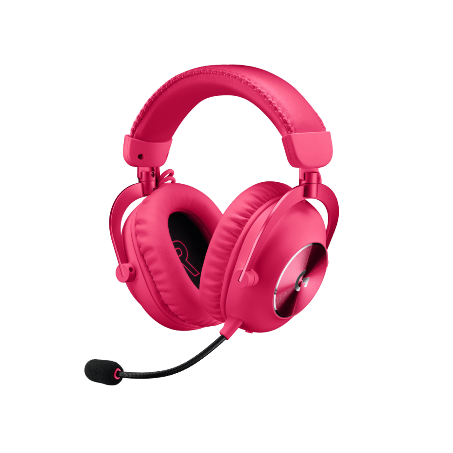Logitech PRO X 2 LIGHTSPEED Wireless/Bluetooth Gaming Headset - Pink