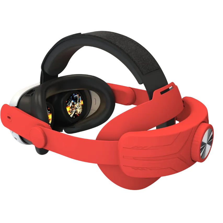 حامل رأس قابل للتعديل من Gamax لجهاز Meta Quest 3(c1) - أحمر