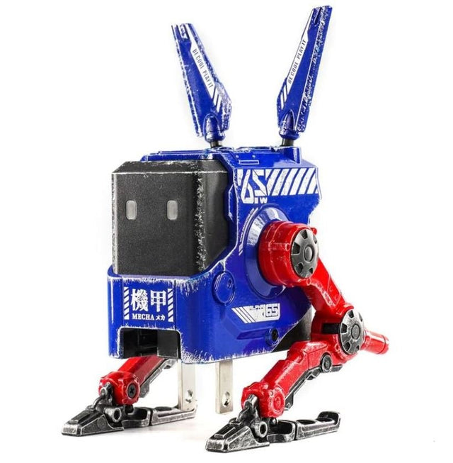 Gravastar Alpha65 65W Gan Fast Charger_EU&UK Plug_War Damaged Blaze Blue Version