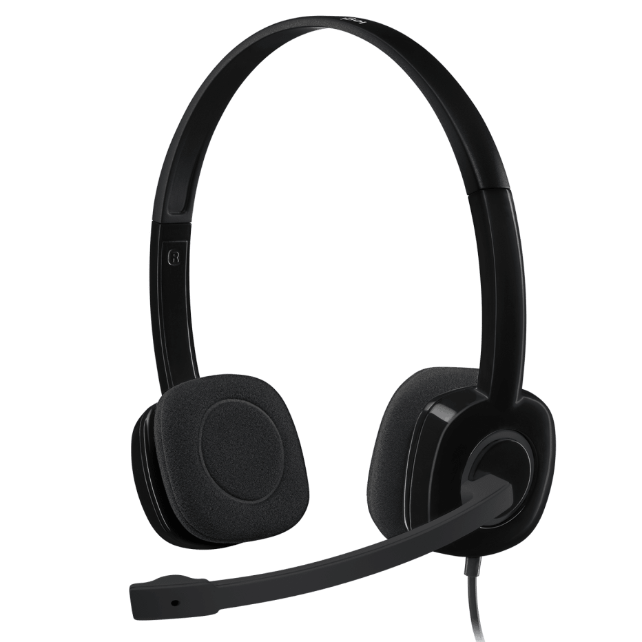 Logitech H151 Stereo Headset - Single Jack