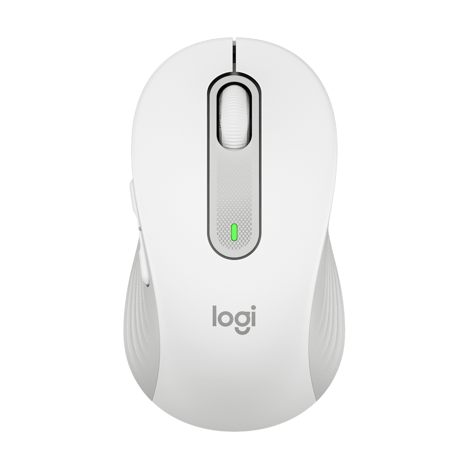 Logitech Signature M650 Wireless BT Mouse (Size-S/M)- Off White
