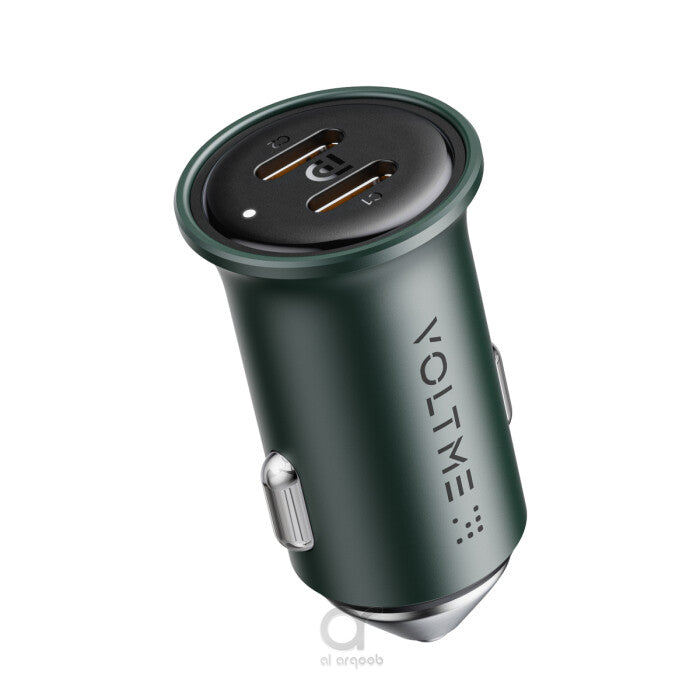 Voltme Cazo 30 CC Car Charger (30W) England Green
